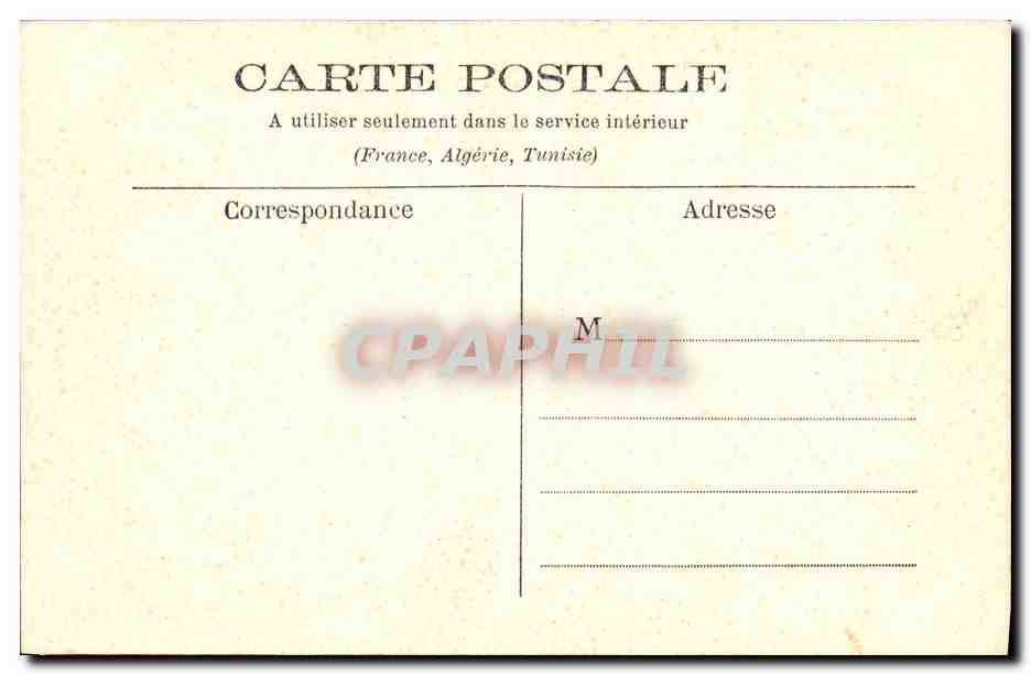CPA Marennes Marais Salants  — Rückseite