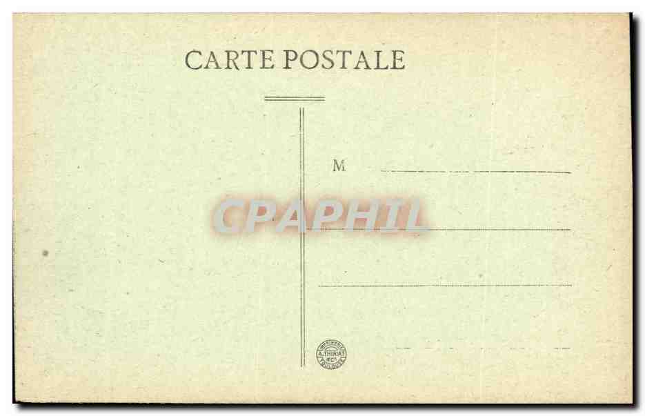 CPA Le Cantal Pittoresque Le Puy Mary Pas de Peyrol et la Route Murat a Salers — Rückseite