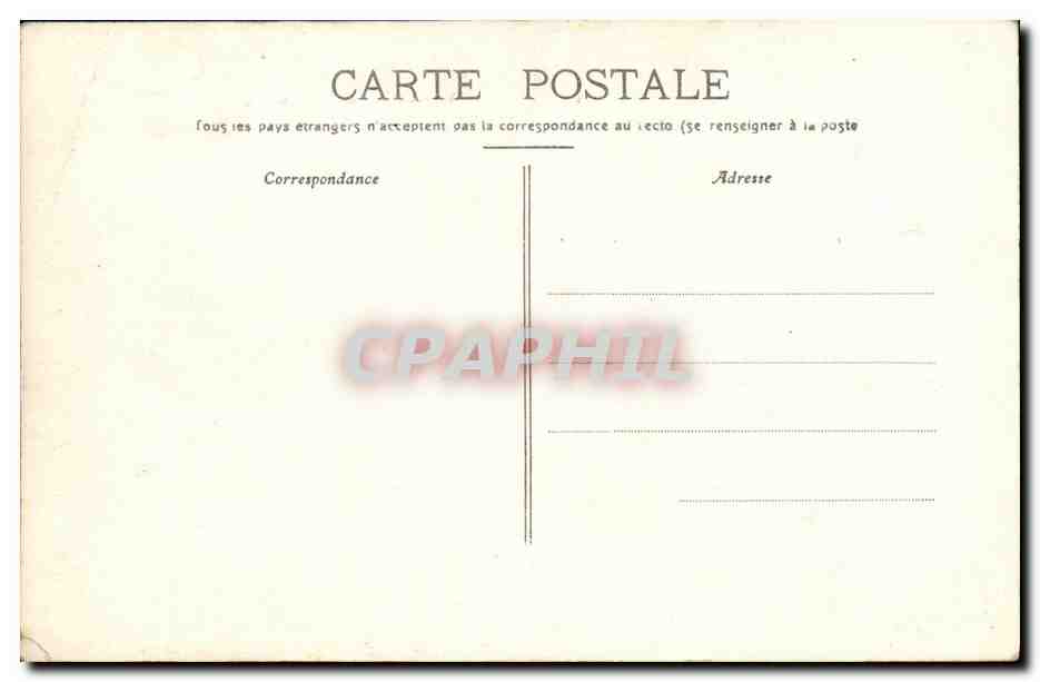 CPA La Vallee de l Allagnon et les Monts du Cantal vus de la tour du Cheyla — Rückseite