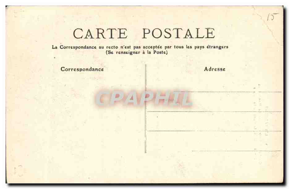 CPA Vallee de Mandailles St Cirgues le Pont de la Route — Rückseite