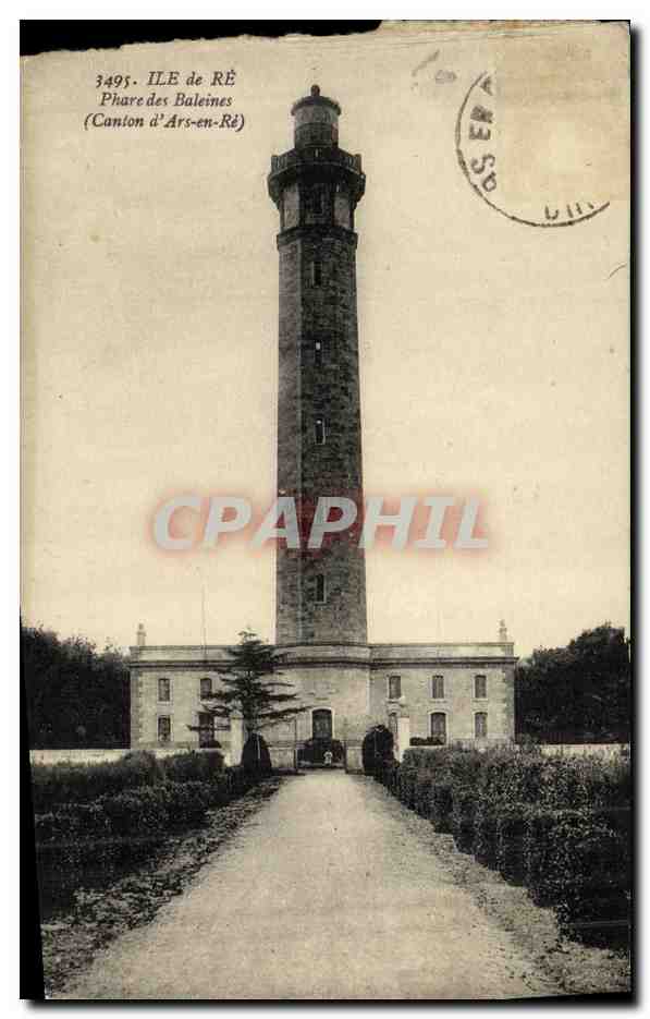 Phare des Baleines — Ile de Ré — éditeur Lorgnyr, n°3495