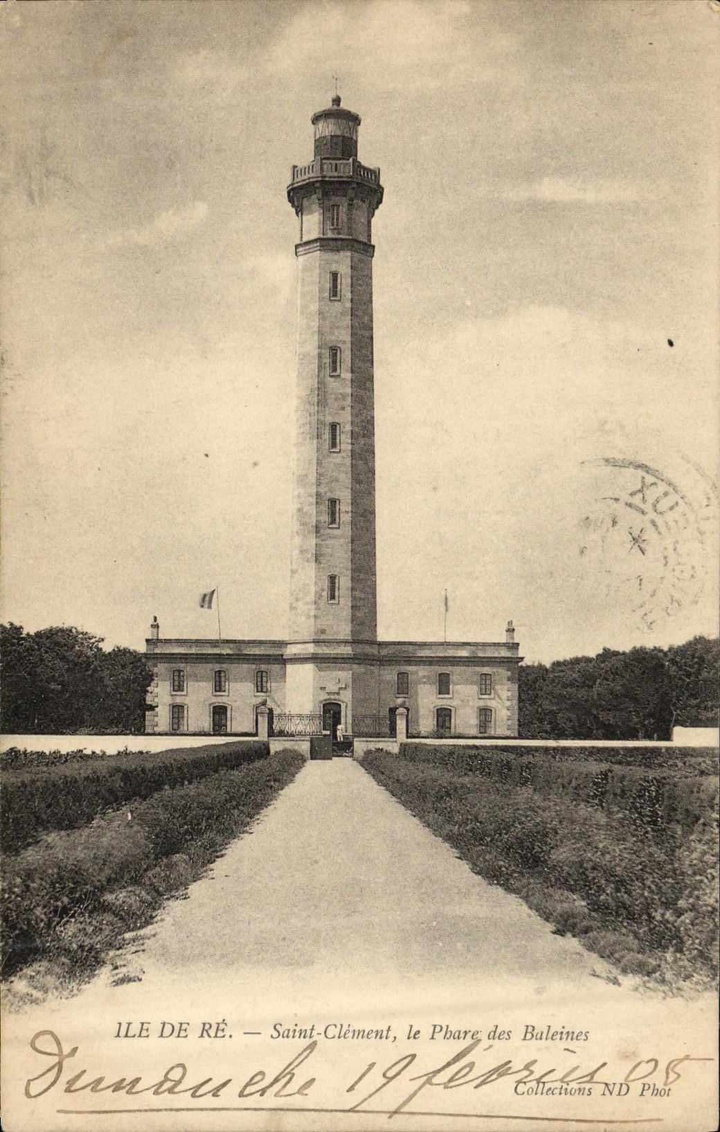 Île de Ré — Saint-Clément, le Phare des Baleines — Collections ND Phot