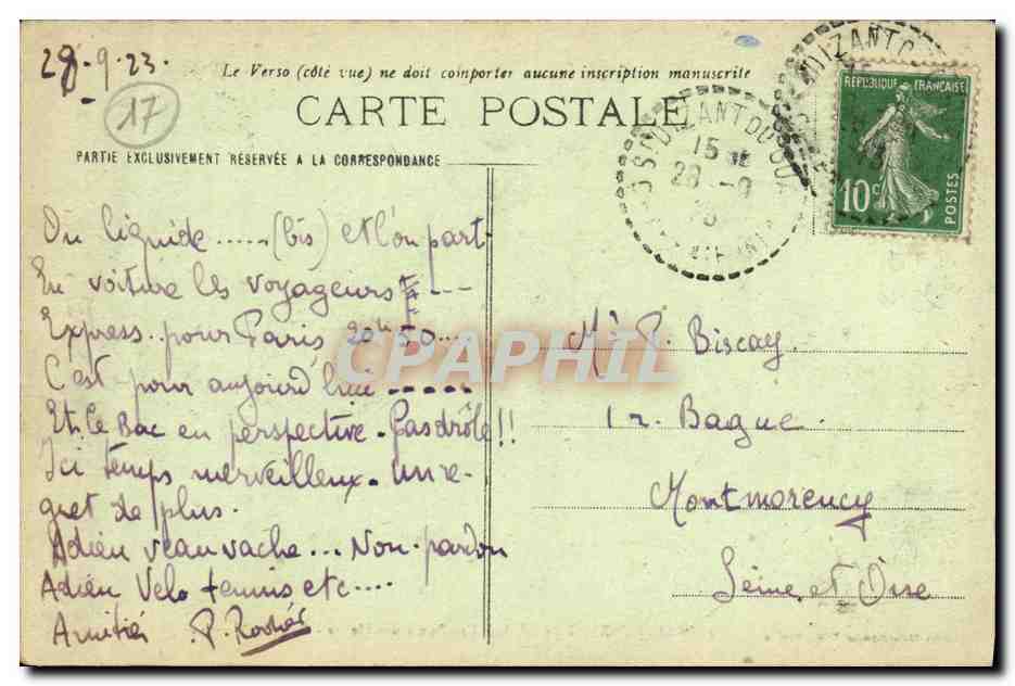 CPA Saint Dizant du Gua Les Fontaines Bleues Parc de Beaulon enfants — Rückseite