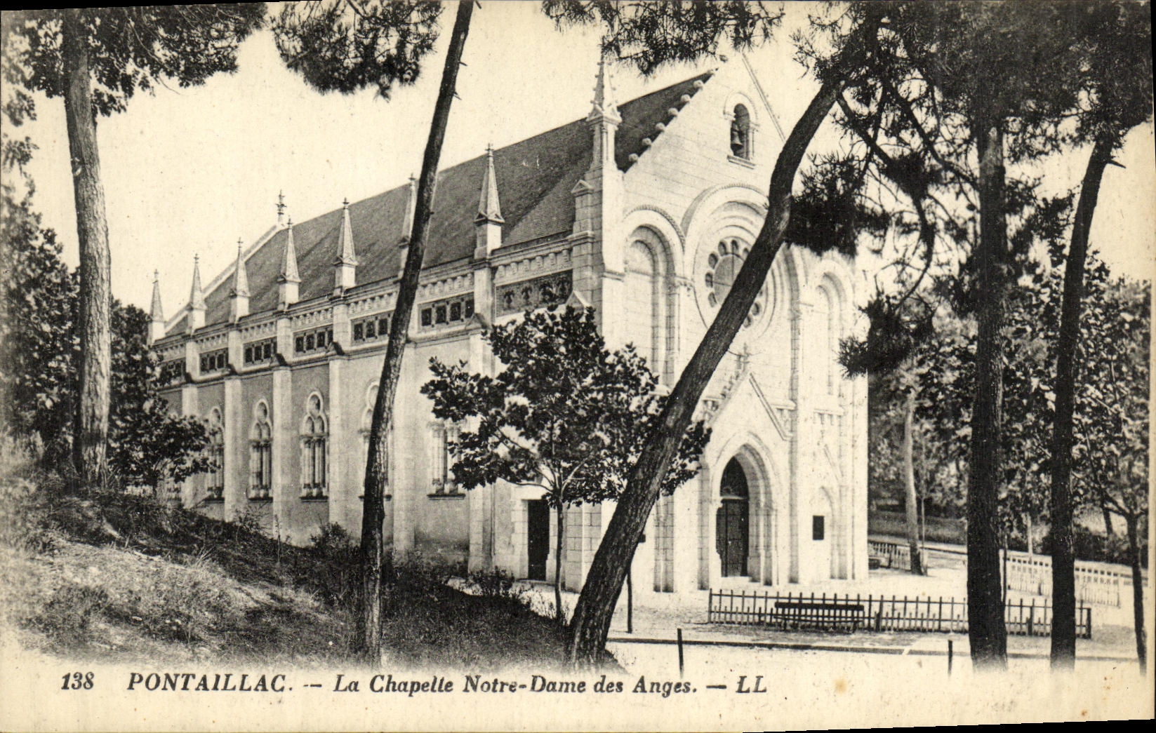 PONTAILLAC — La Chapelle Notre-Dame des Anges — LL
