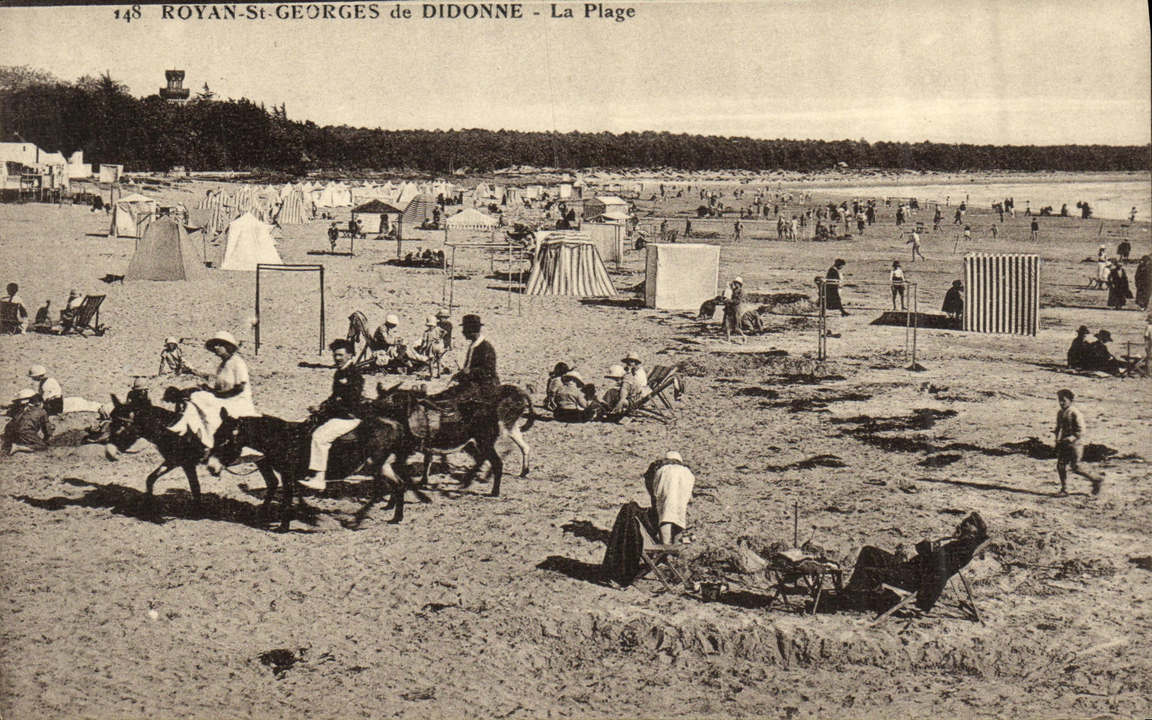 Royan-St-Georges de Didonne - La Plage — Éditeur Nouvelles Galeries, Royan