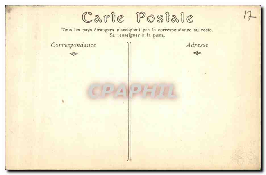 La Rochelle — Vue générale du Port — Éditeur non identifié, n° de série 1 — Rückseite