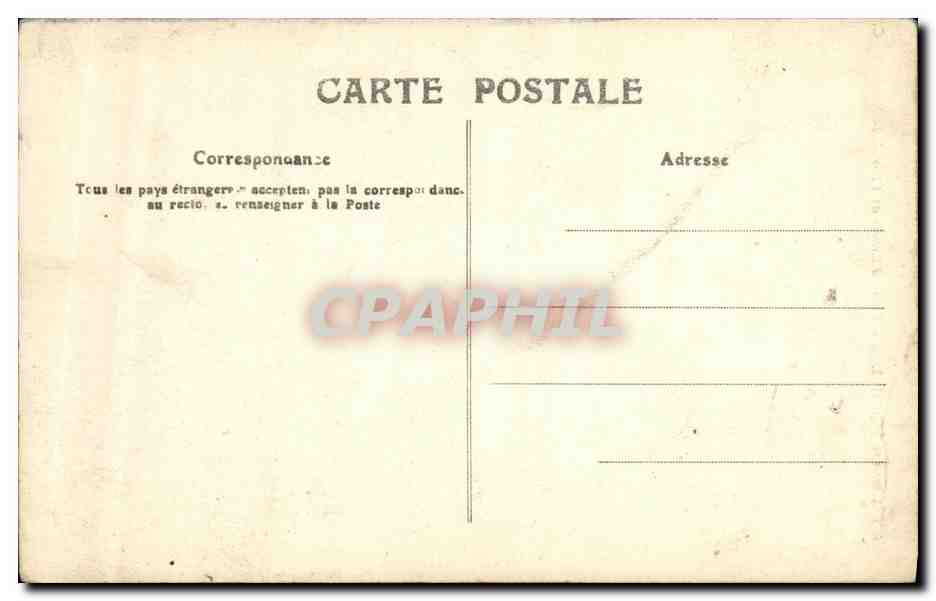 CPA La Rochelle Porte d Entree de L Hotel de Ville — Rückseite