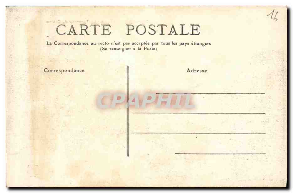La Rochelle — La Terrasse du Casino — éditeur non identifié, n° 32 — Rückseite