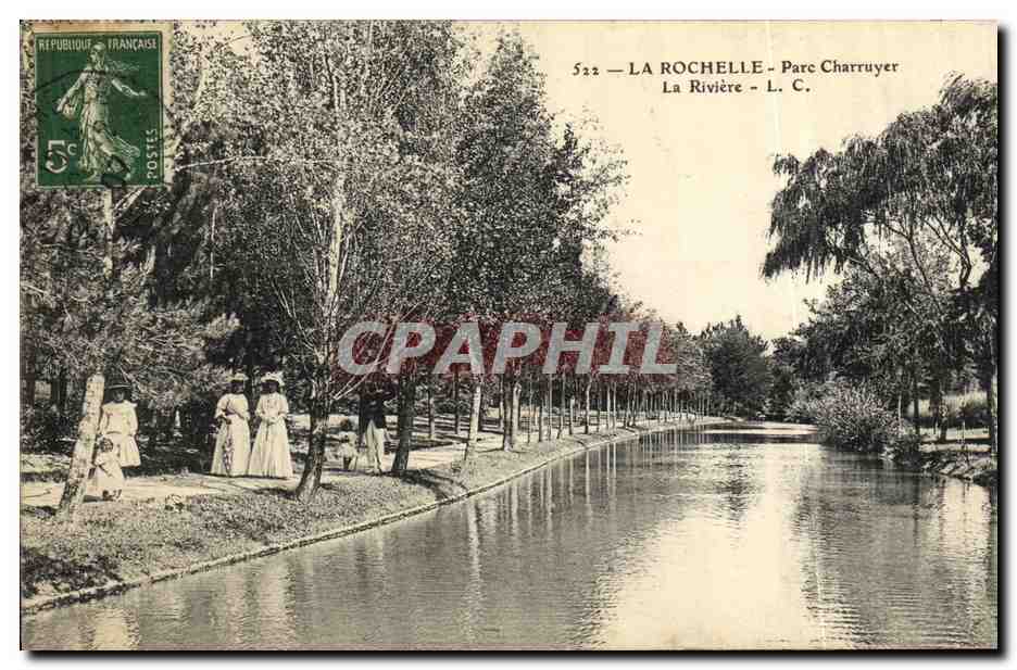 La Rochelle - Parc Charruyer - La Rivière — L. C. n° 522