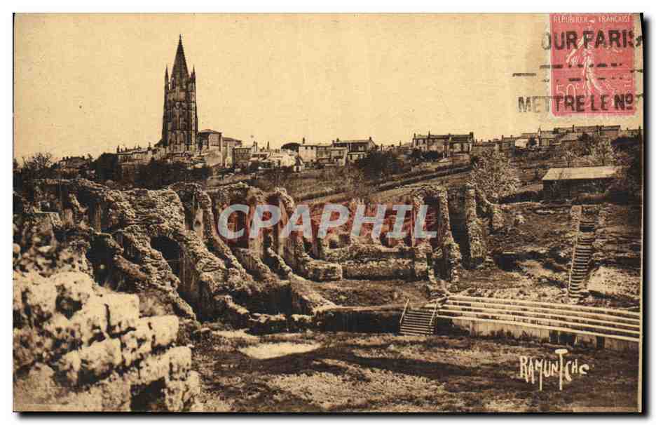 CPA Arenes Gallo Romaines de Saintes