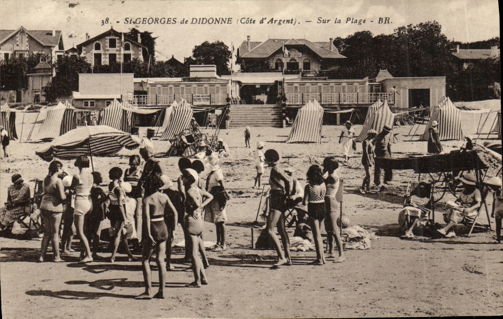 CPA St Georges de Didonne Sur la Plage Enfants