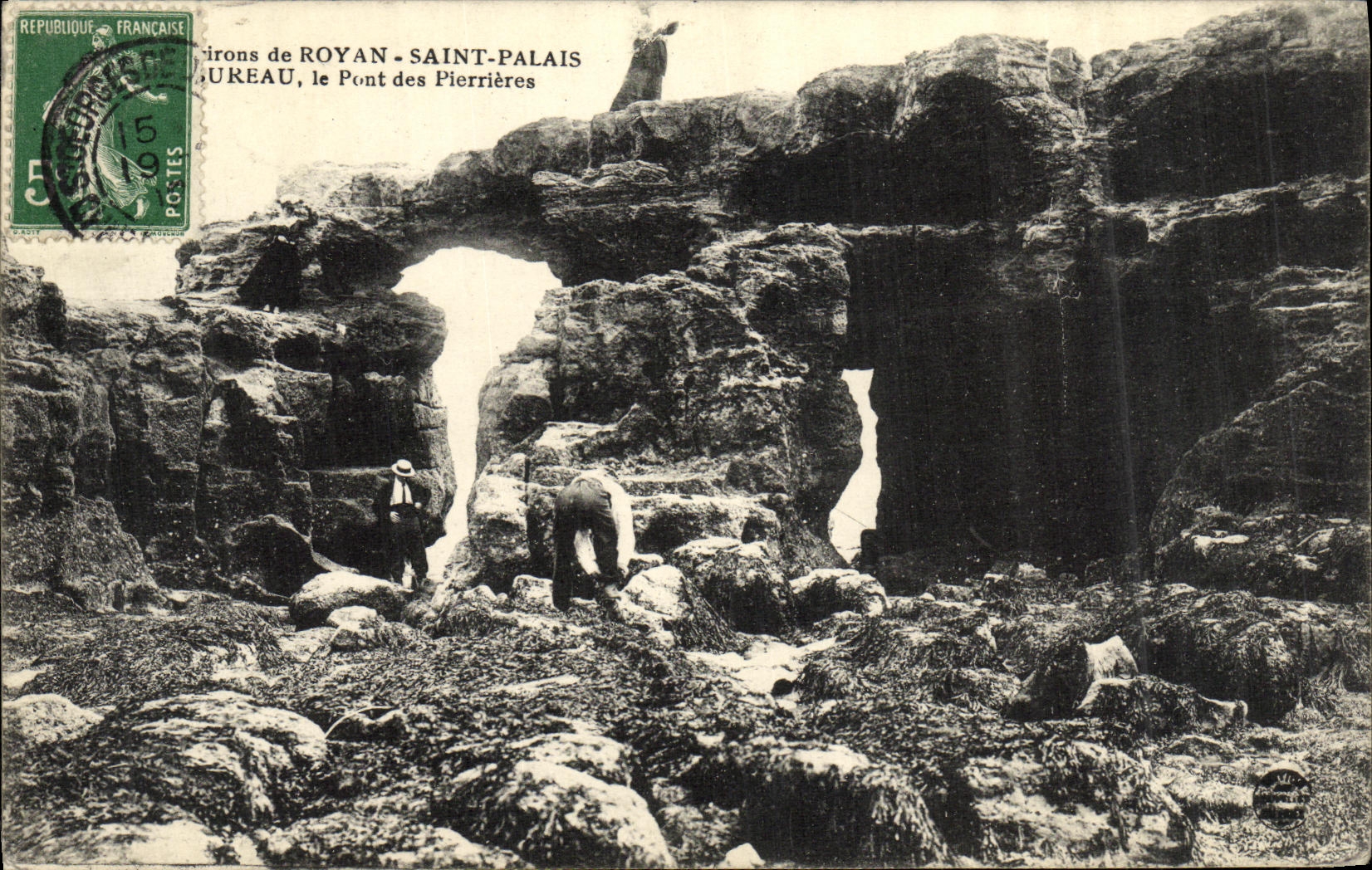 Bridge of Pierrières — Royan - Saint-Palais — Publisher Ureaux