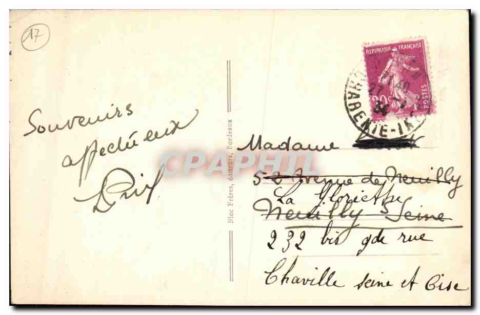 CPA Saint Palais sur Mer Les Villas et la Plage Tennis — Reverso