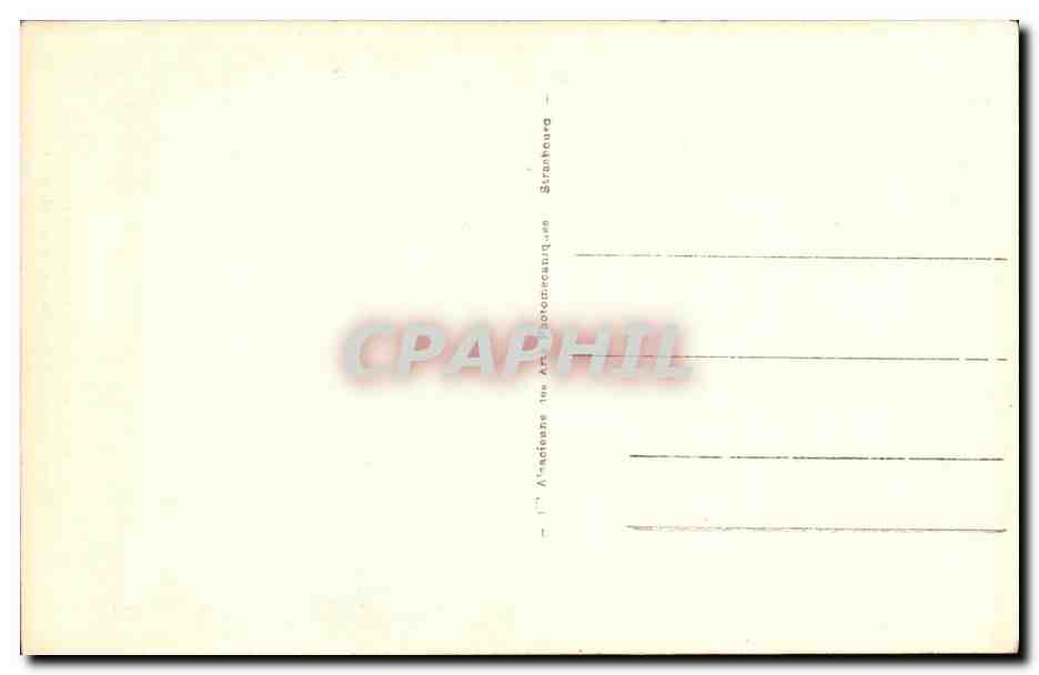 CPA Saint Palais sur Mer Notre Dame du Platin Patronne des aviateurs — Back