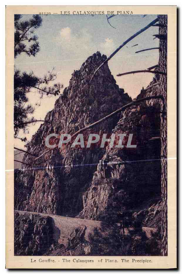 Les Calanques de Piana — Gouffre — Éditeur : Hôtel du Golfe