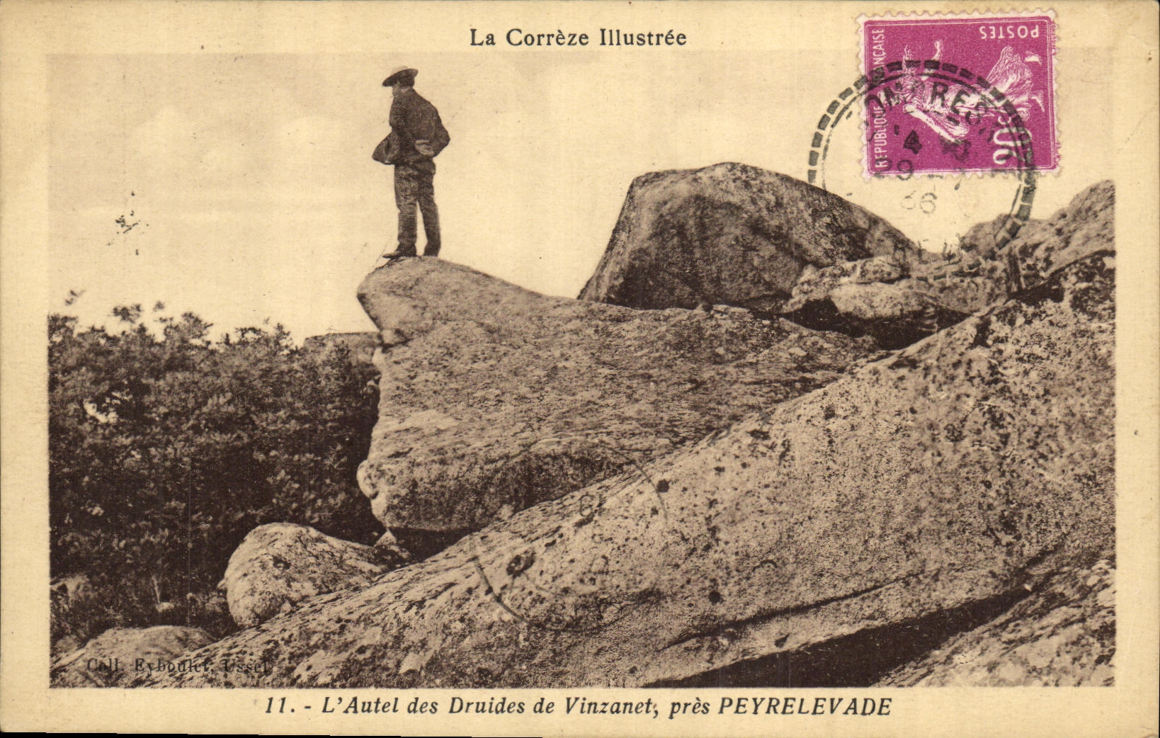 L'Autel des Druides de Vinzanet, près PEYRELEVADE — La Corrèze Illustrée, n°11