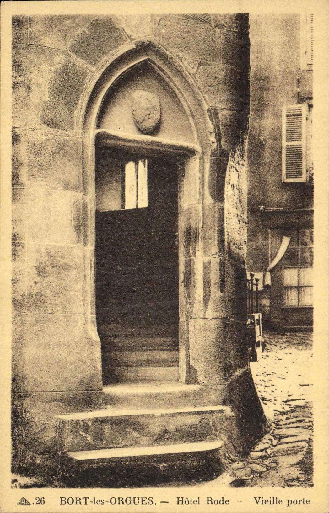 CPA Bort les Orgues Hotel Rode Vieille Porte