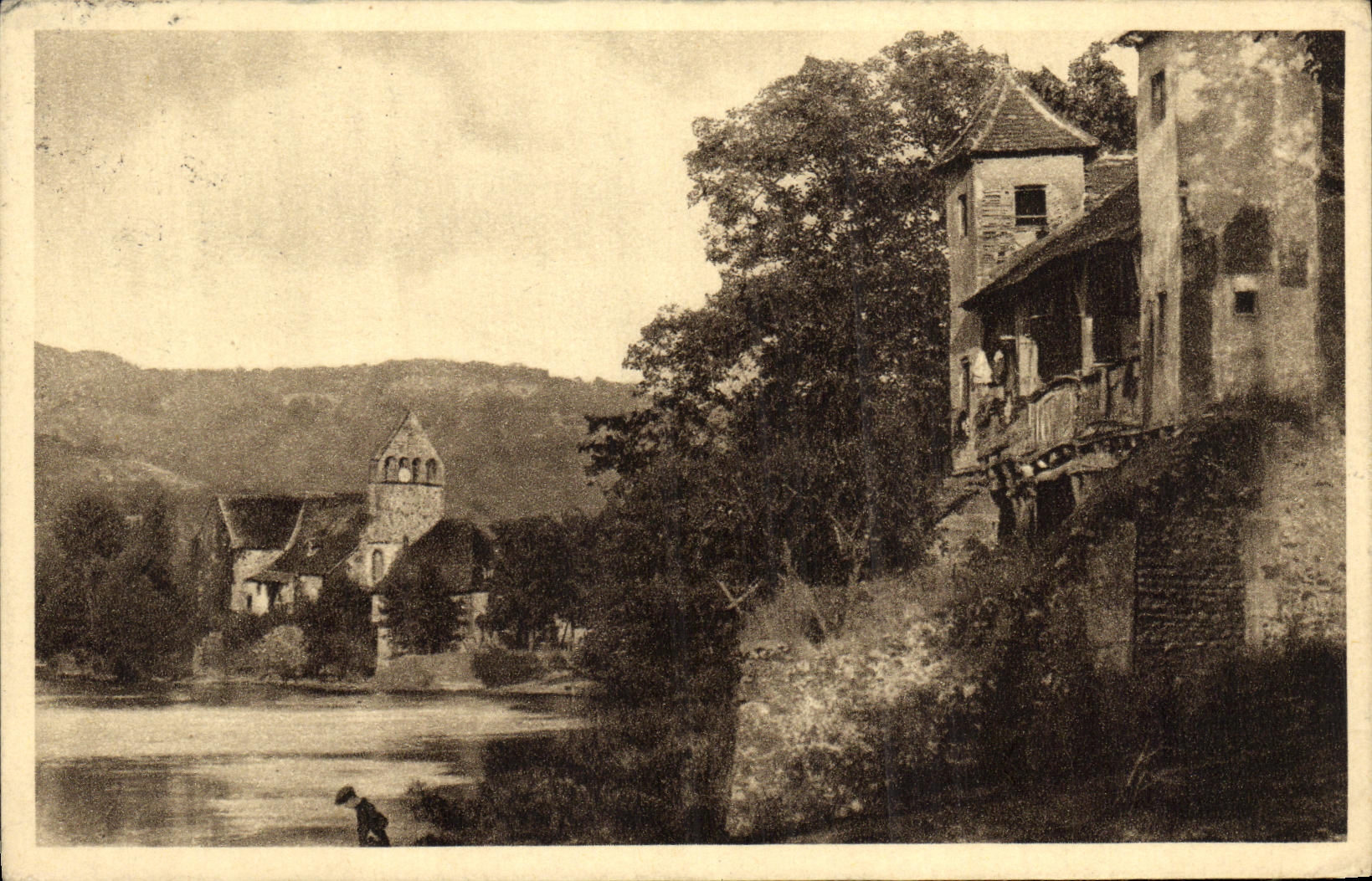 CPA Beaulieu sur Dordogne La Maison de la Clarisse