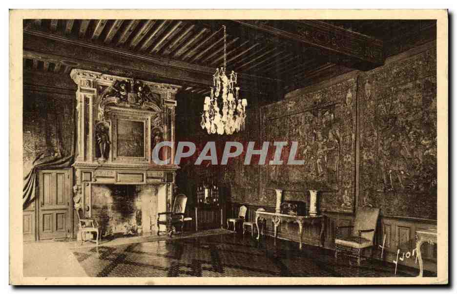 CPA Dijon Hotel de Vogue Un interieur
