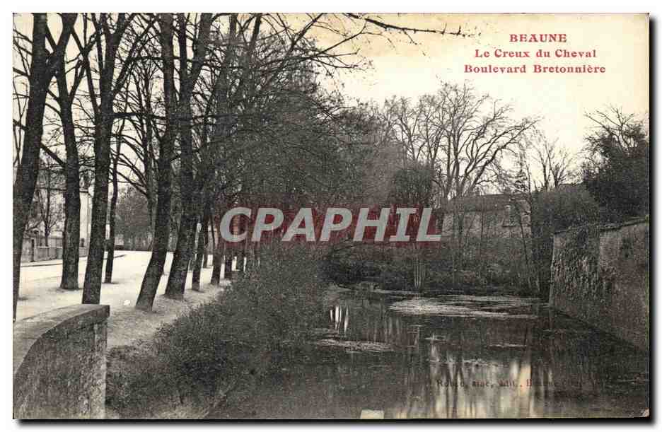 CPA Beaune Le Creux du Cheval Boulevard Bretonniere