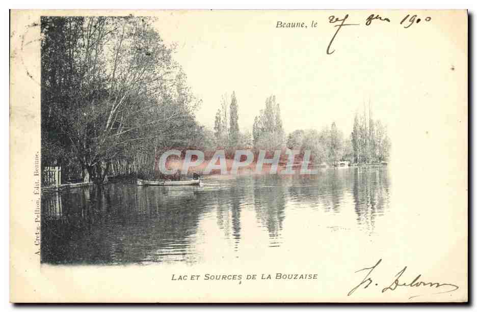CPA Beaune Le Lac et Sources de la Bouzaise