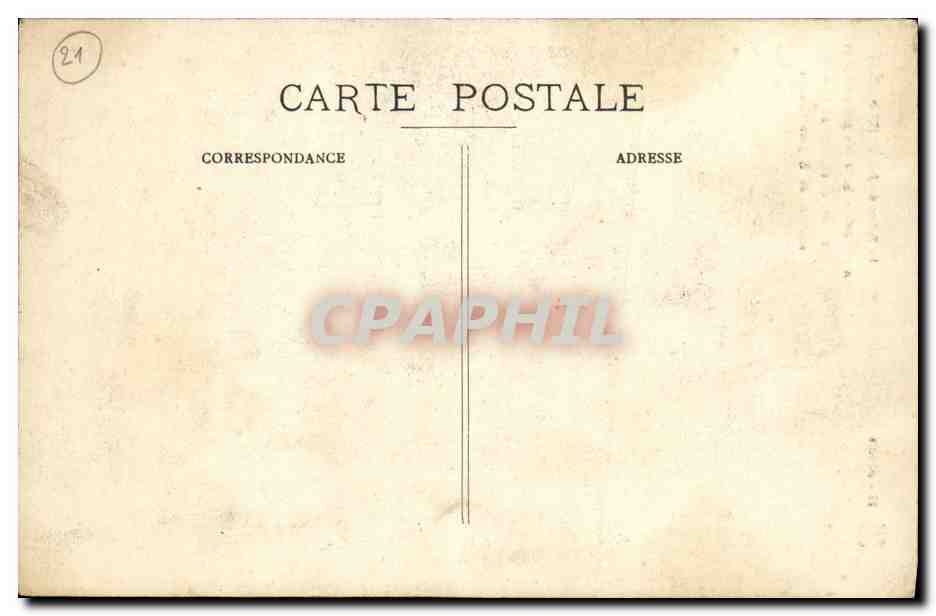 CPA Dijon Le Palais de Justice XVl e siecle — Verso