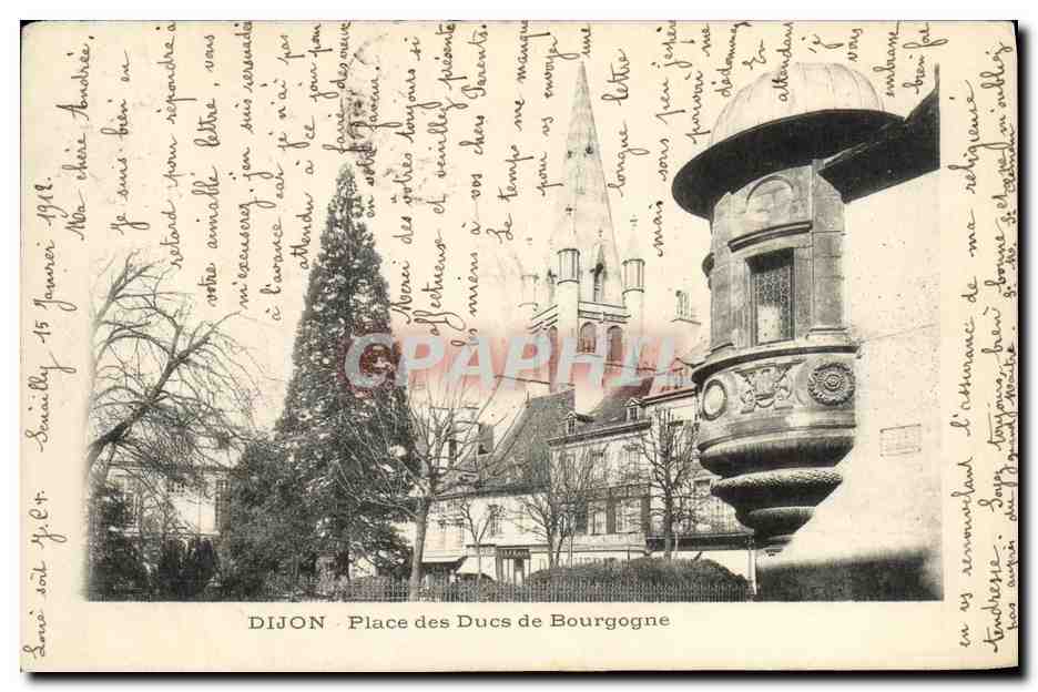 CPA Dijon Place des Ducs de Bourgogne