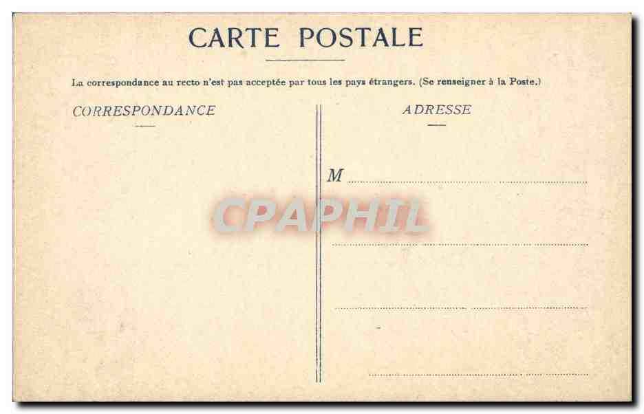 CPA Dijon Puits d amour — Rückseite