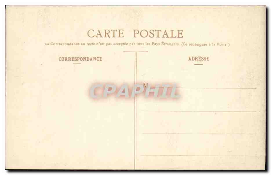 CPA Dijon Pleurants du Tombeau de Philippe le Hardi par Jean de Marville — Verso