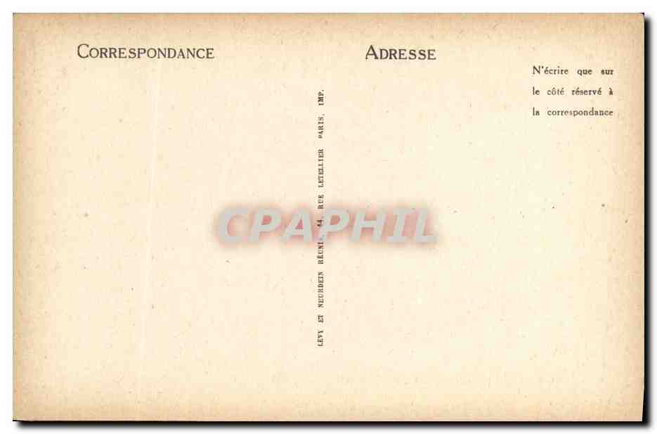 CPA Dijon Gargouilles de L Eglise Notre Dame — Rückseite