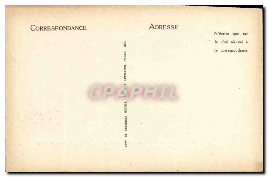 CPA Dijon Pleurant decorant le Tombeau de Jean Sans Peur et de Philippe le Hardi — Verso