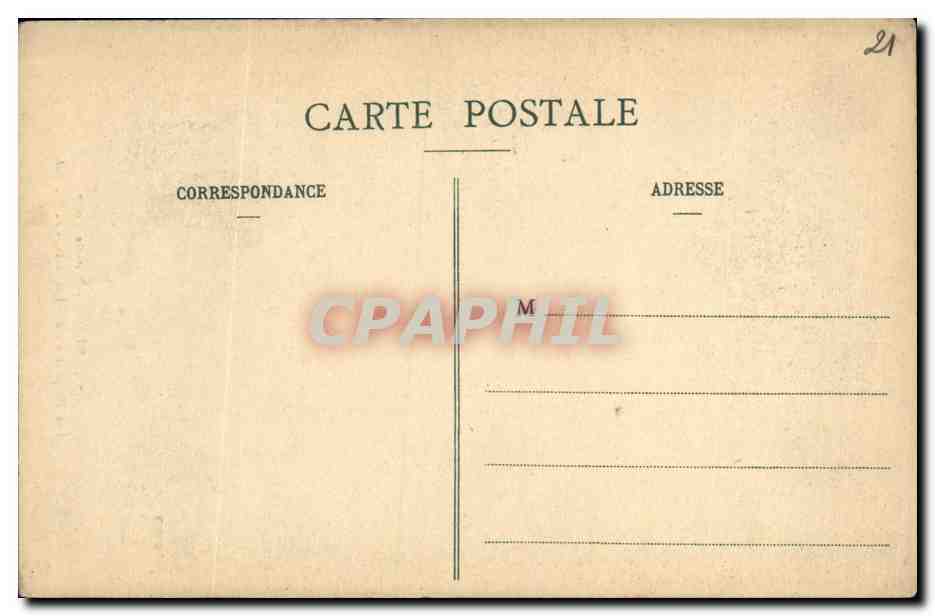 CPA Dijon Poits de Moise Les Prophetes Daniel et Isaie — Rückseite
