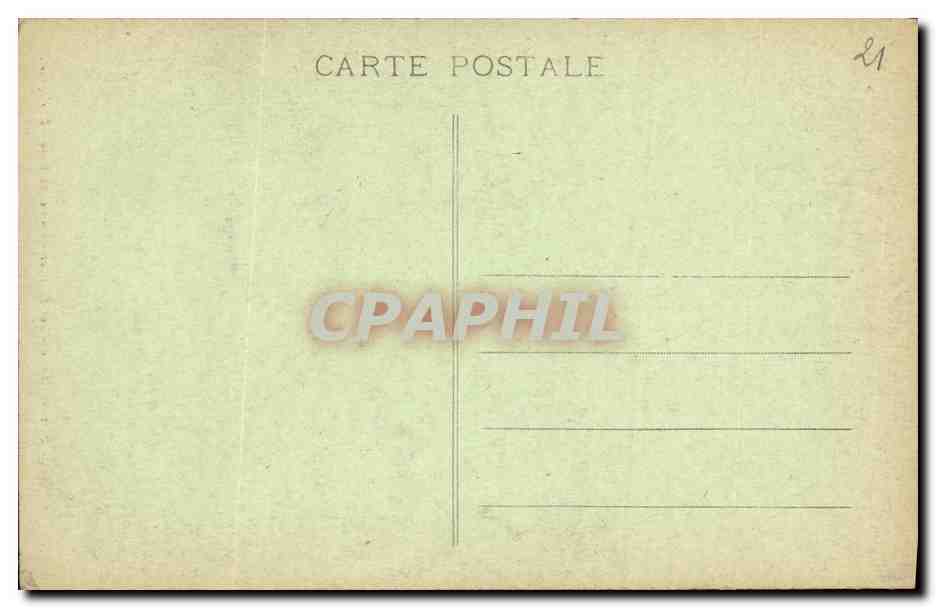 CPA Dijon Puits de Moise Les Prophetes Daniel et lsaie  — Rückseite