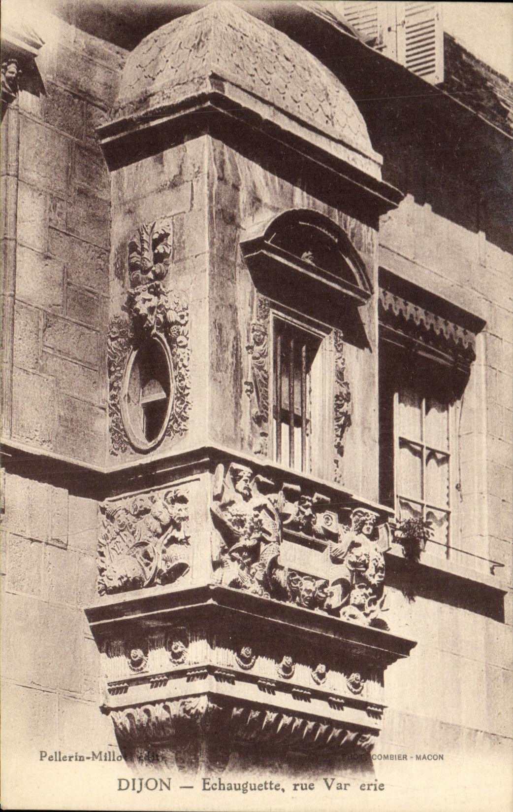 CPA Dijon Echaugette rue Var erie
