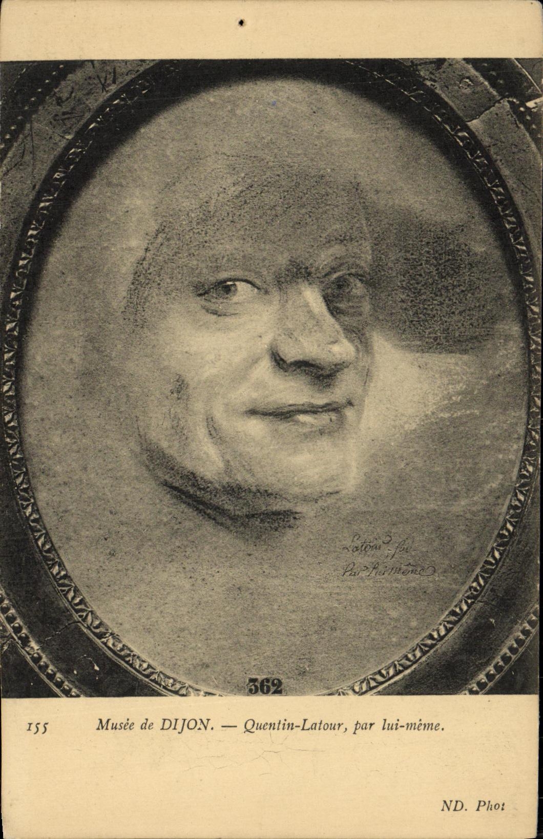 Musée de DIJON — Quentin-Latour, par lui-même