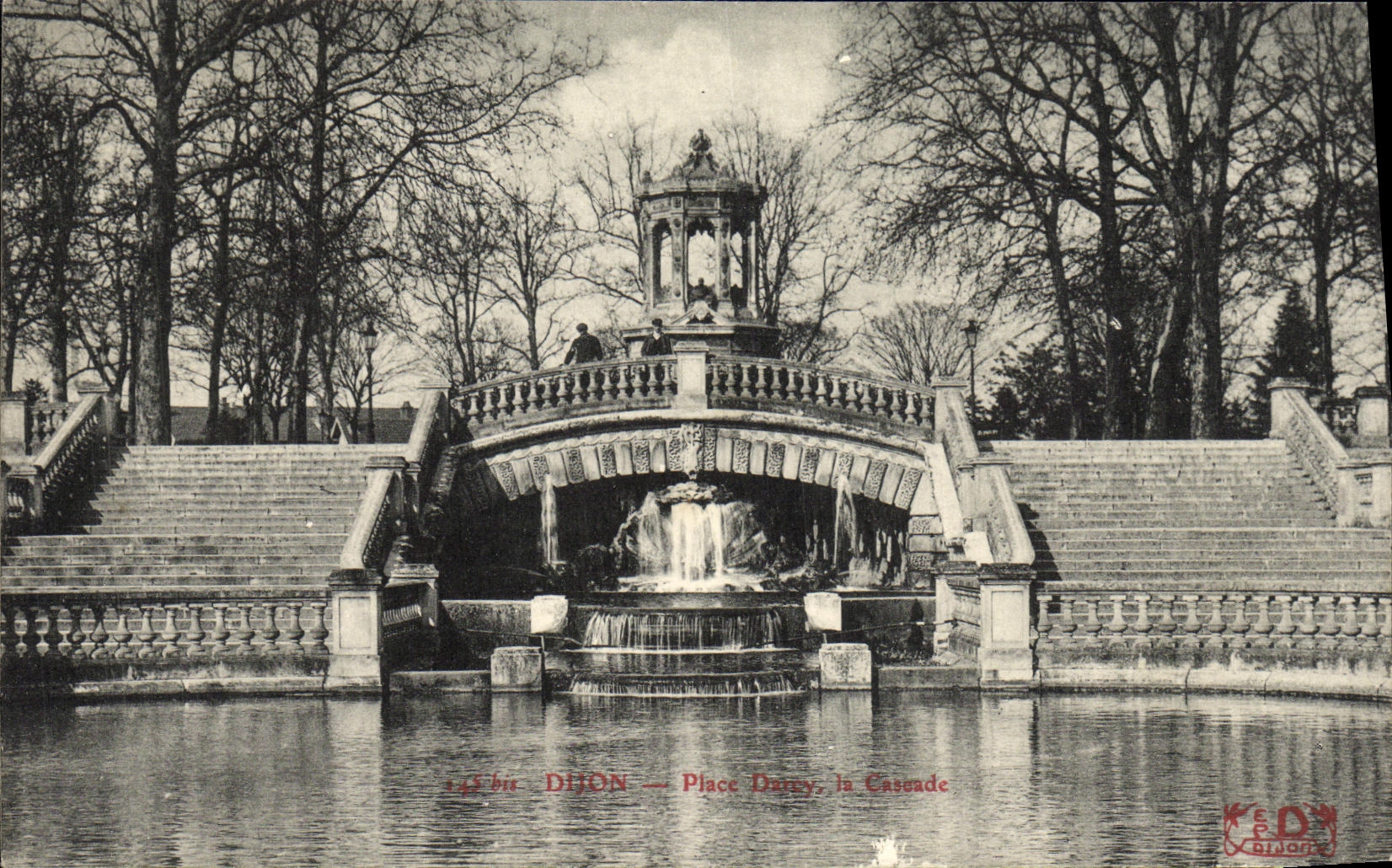 CPA Dijon Place Darcy la Cascade