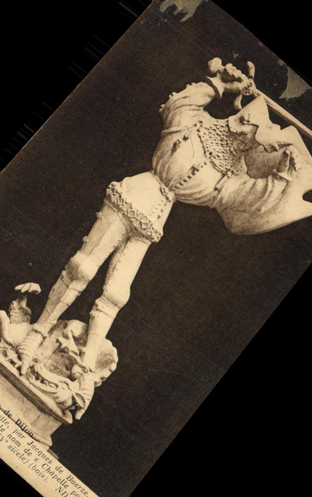 CPA Musee de Dijon Saint Georges Jacques de Baerze