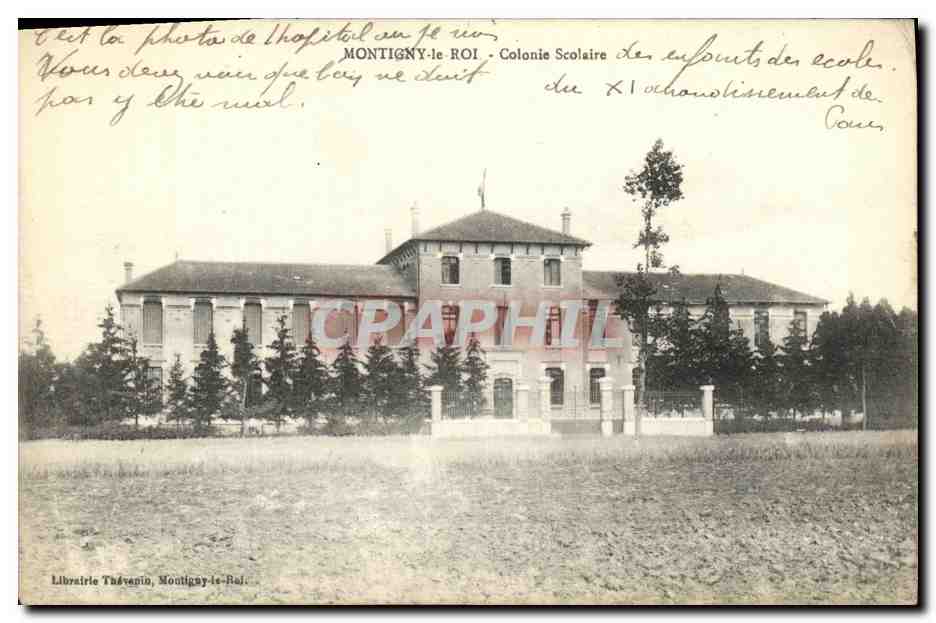 CPA Montigny le Roi Colonie Scolaire