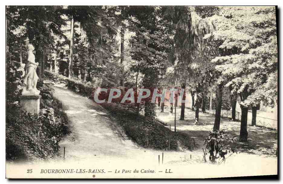 CPA Bourbonne Les Bains Le Parc du Casino