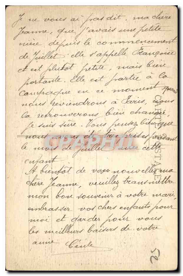 CPA Bourbonne Les Bains Vue Generale — Rückseite
