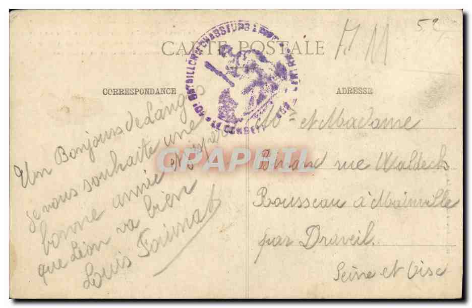 Langres - Le Grand Séminaire - Transformé en Caserne - 1914 — Back