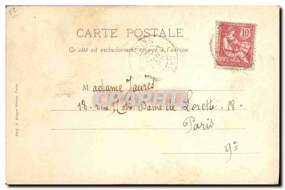 Dommrény — Maison de Jeanne d'Arc — Léon Simonnet-Beaucolin — Rückseite