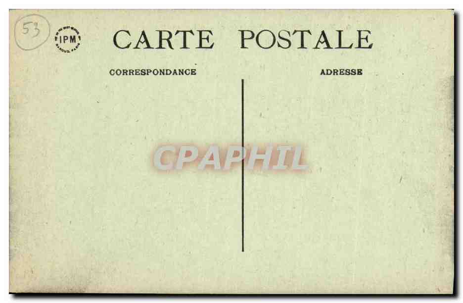 CPA Mayenne Vue Generale Prise du Viaduc — Rückseite