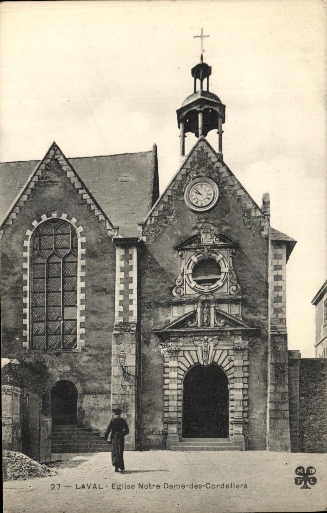 CPA Laval Eglise Notre Dame des Cordeliers