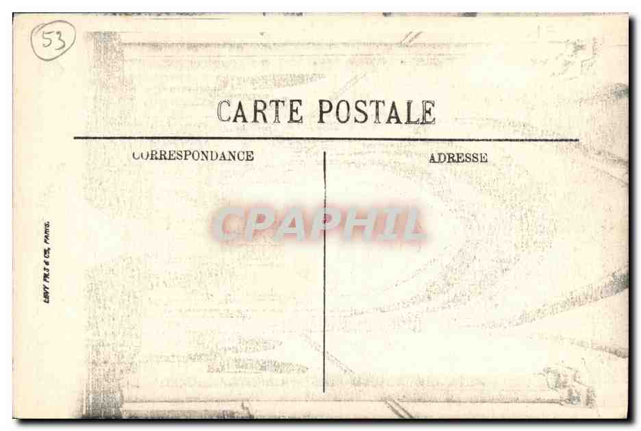 CPA Laval l Eglise d Avnieres L Interieur — Rückseite