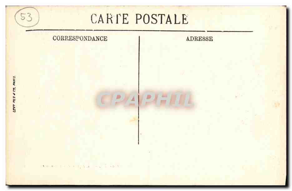 CPA Laval L Eglise des Cordeliers — Rückseite