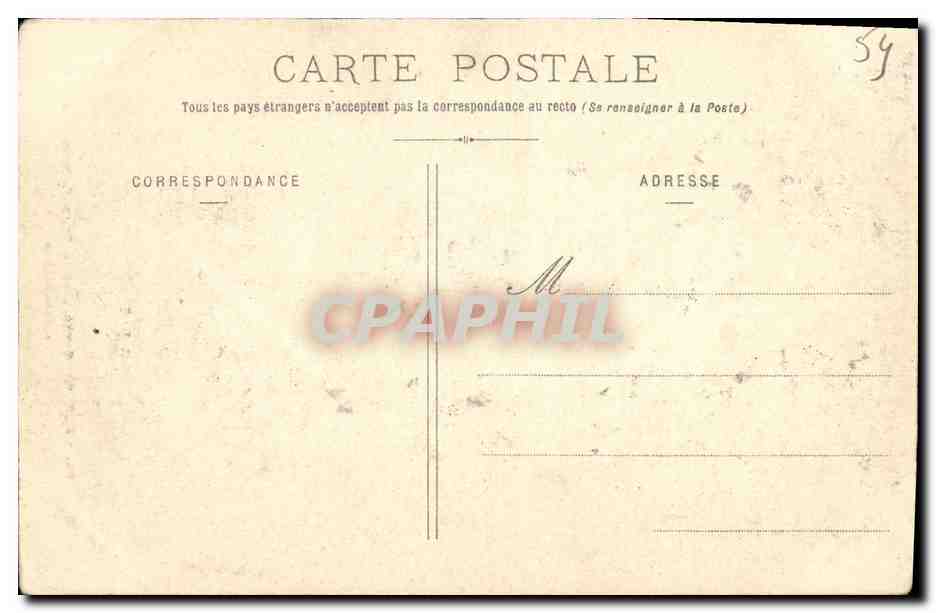 CPA Nancy Tombeau De La Reine Opalisnka a Bonsecours  — Verso