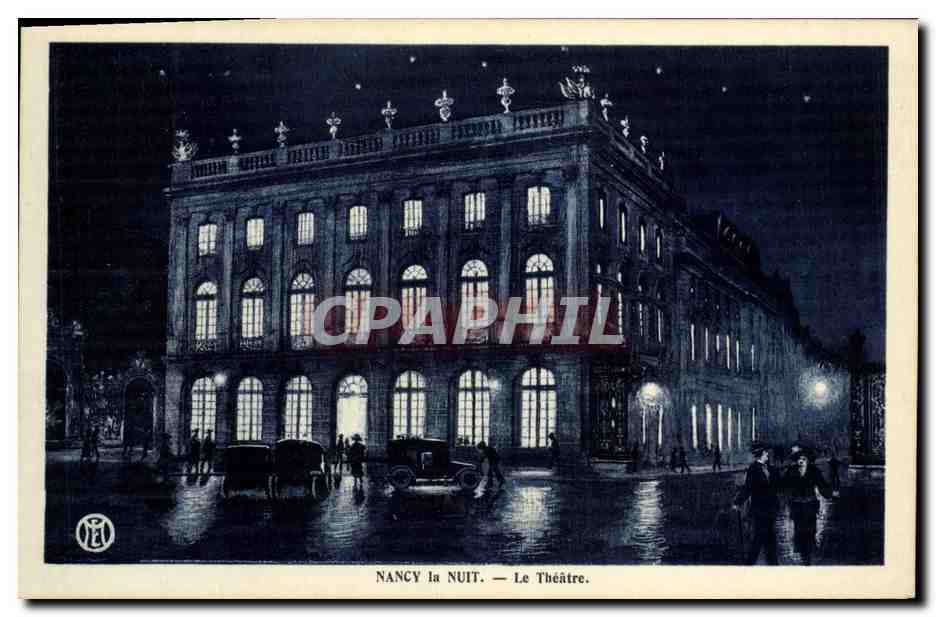 CPA Nancy La Nuit Le Theatre