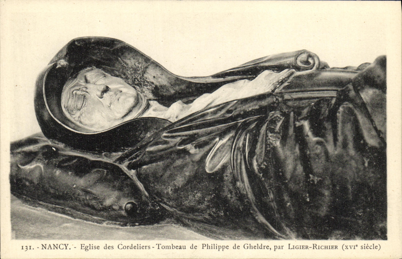 CPA Nancy Eglise des Cordeliers Tombeau de Philippe de Gheldre Louis Richier 