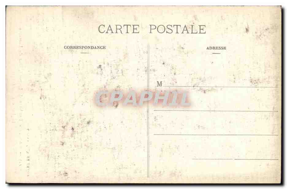 CPA Nancy Tombeau de Leopold Duc De Lorraine Eglise des Cordeliers — Verso